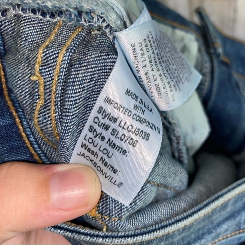 NWT SLVRLAKE Lou Lou Skinny Jeans Jacksonville Wash High Rise Premium Denim 32 - Picture 4 of 10